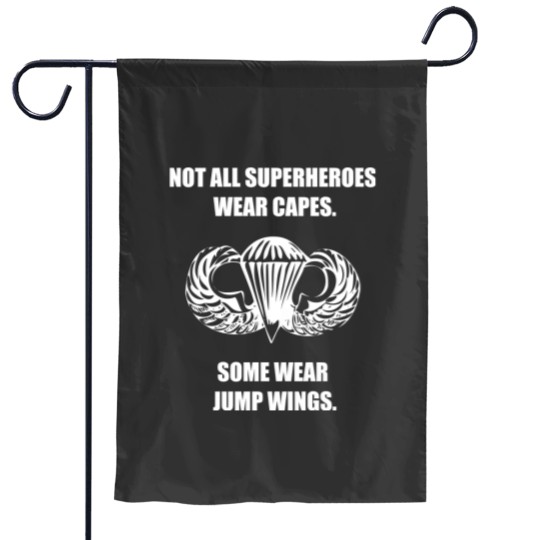 Discover Airborne Jump Wings Garden Flags