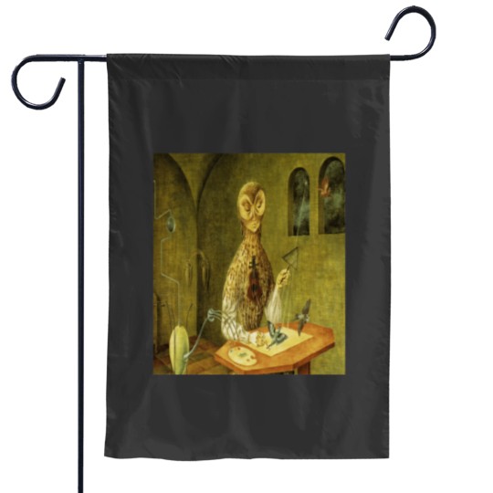 Discover Remedios Varo - artwork painting Garden Flags