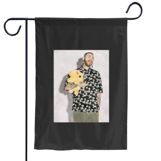 Discover Post Malone Garden Flag