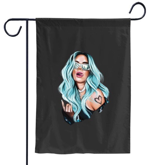 Discover La Bichota Garden Flags for Karol G Fans