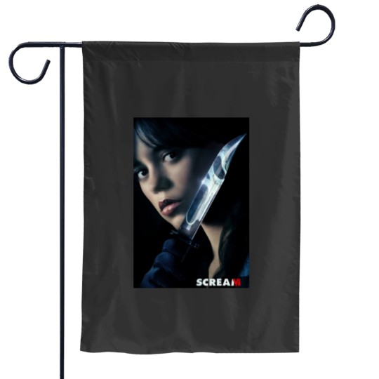 Discover Scream 6 Movie - jenna Ortega - tara carpenter Garden Flags