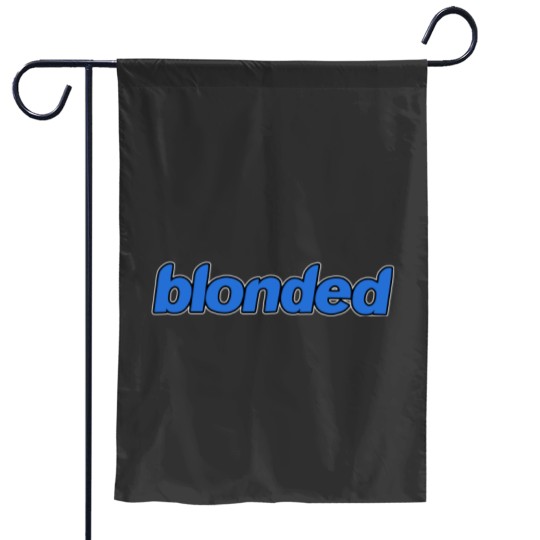 Discover Frank Ocean Blonded Logo Garden Flags Black Medium