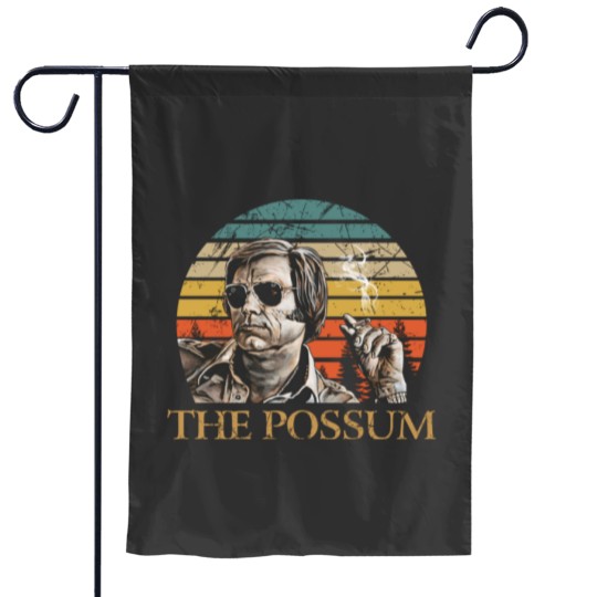 Discover George Jones Vintage The possum Garden Flags