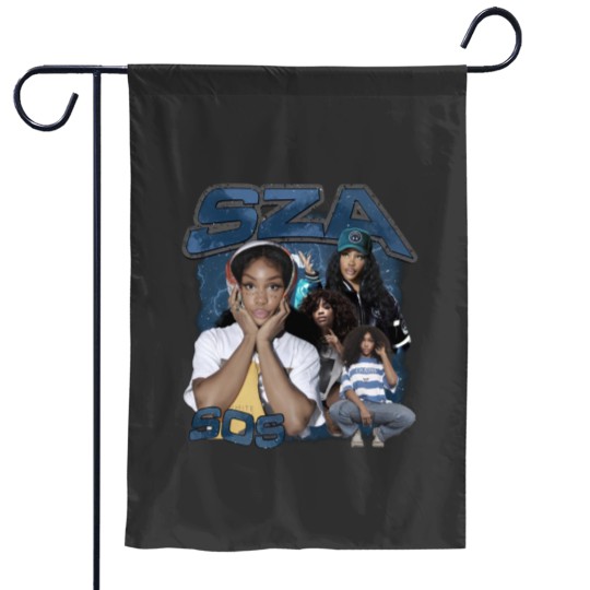 Discover Vintage SZA Good Days Garden Flags, SZA 90s Garden Flags