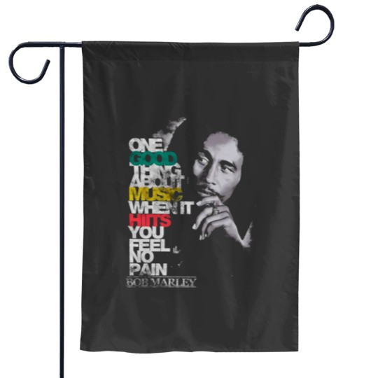 Discover Bob Marley Inspirational Quote Garden Flag