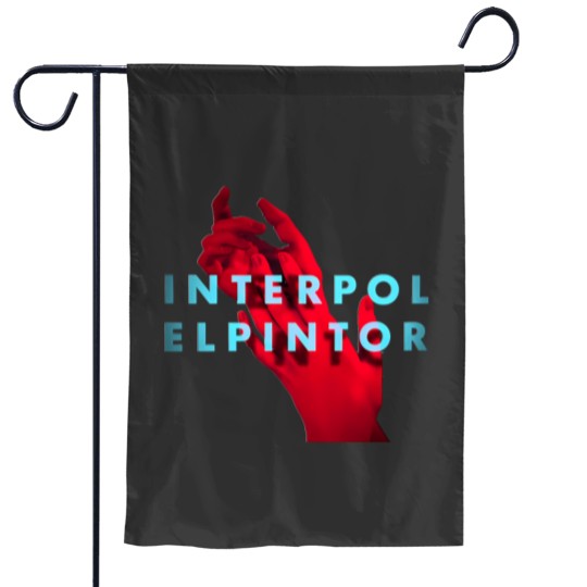 Discover Interpol El Pintor Album Indie Logo Garden Flags