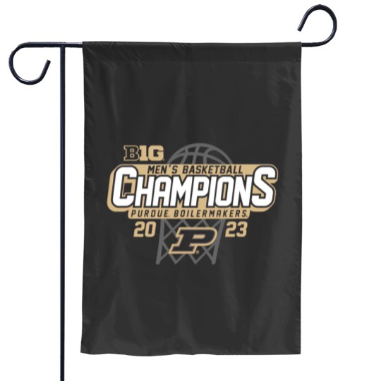 Discover Purdue Boilermakers Big Ten Champs Mens Basketball Garden Flags