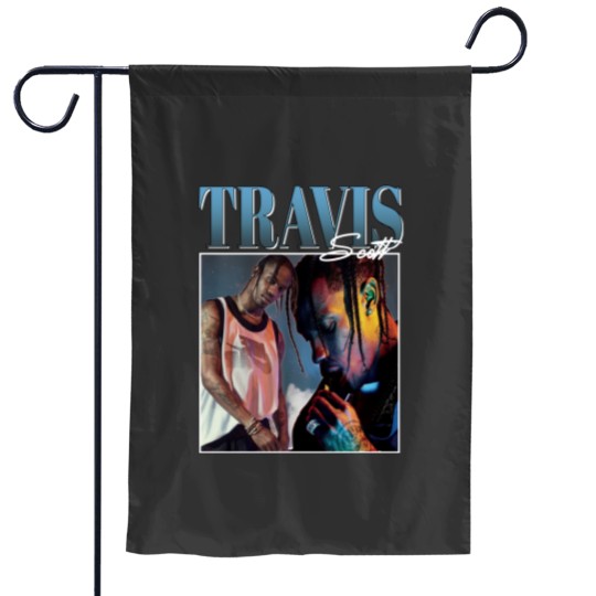 Discover Travis - Printed Garden Flags