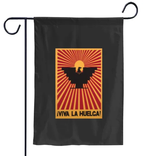 Discover Viva La Huelga Rare 1960S Cesar Chavez  United Farm Workers Huelga Bird Garden Flags