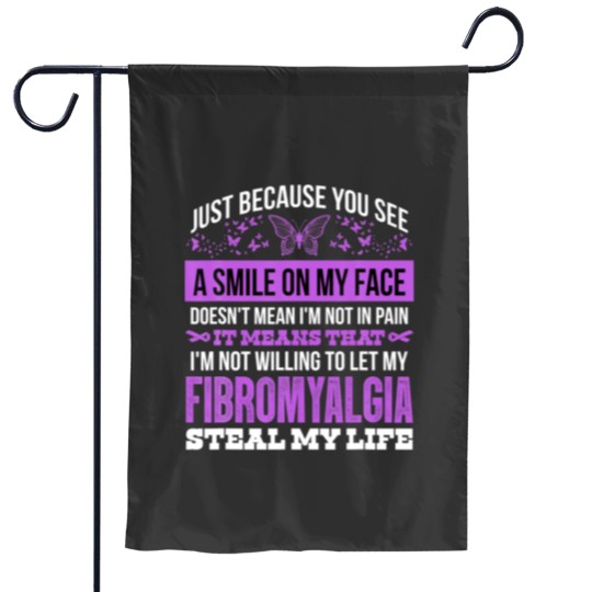 Discover Fibromyalgia Awareness - Fibromyalgia Pain Awarene Garden Flags