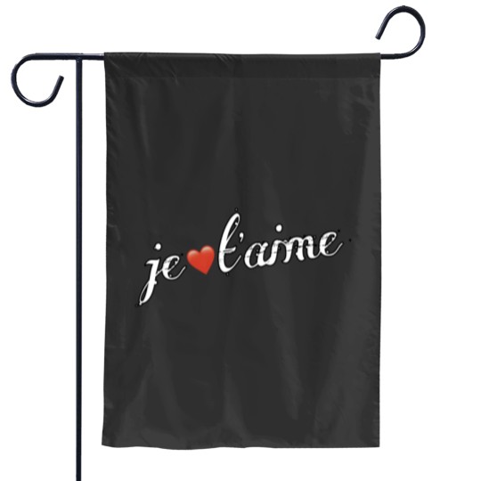 Discover Je t'aime Garden Flags