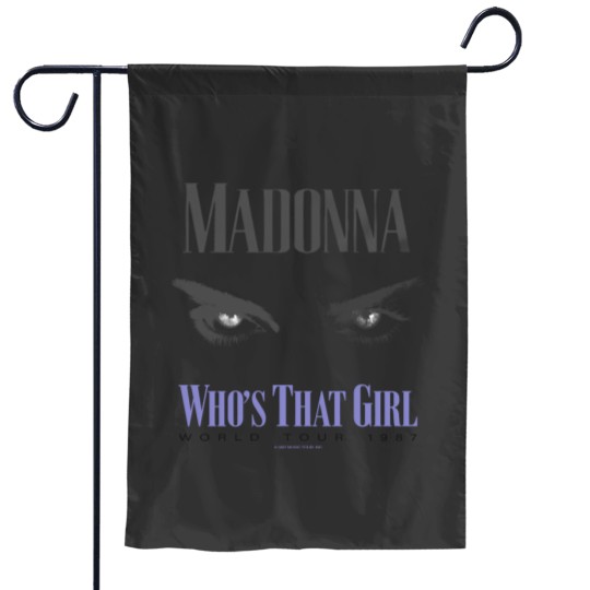 Discover 1987 Vintage Madonna Who's That Girl Tour Garden Flags