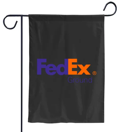 Discover FedEx Ground Delivery Logo Garden Flags