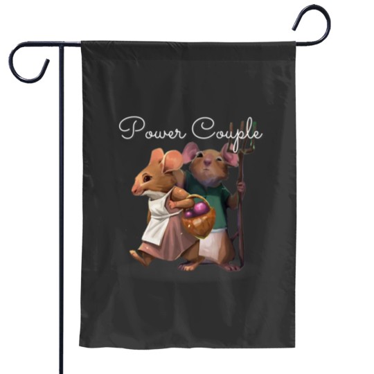 Discover Power Couple - Everdell Board Game Premium Garden Flags