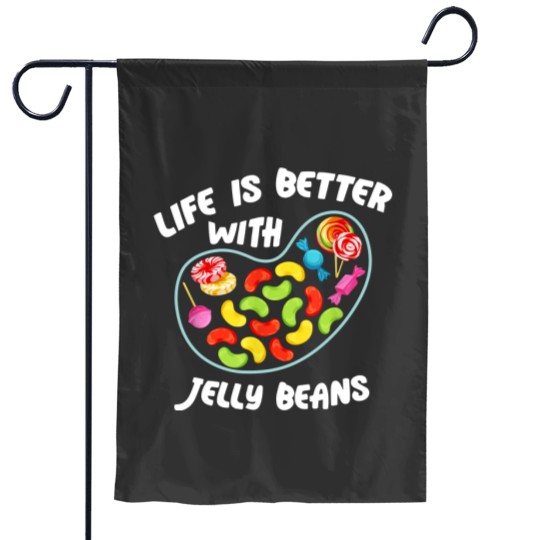 Discover Life Better Jelly Bean Candy Fruity Juicy Day Garden Flags