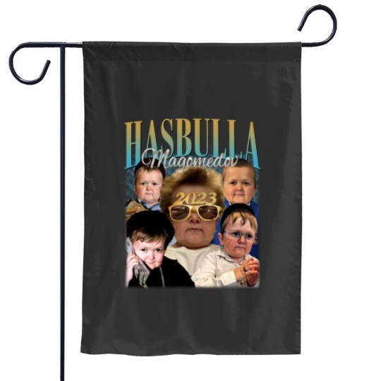 Discover Hasbulla Magomedov Vintage Garden Flags , King Hasbulla