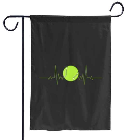 Discover Tennis Player Costume Heartbeat Garden Flags