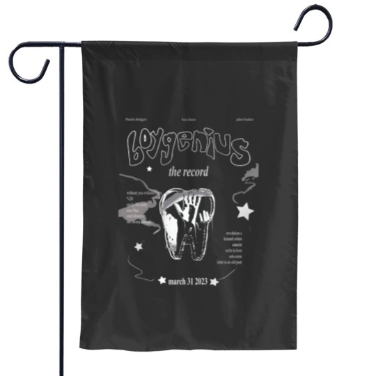 Discover Boygenius Garden Flags, ReSET Tour 2023 Garden Flags, Boygenius Band Tour 2023