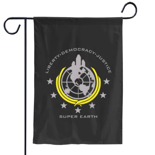 Discover Super Earth Helldivers Garden Flags, Helldivers Garden Flags