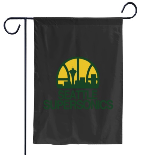 Discover Supersonics Seattle Garden Flags