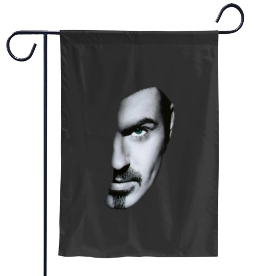 Discover George Michael Face Garden Flags Unisex & Kids Throwback