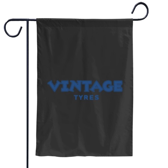 Discover Vintage Tyres - Vintage - Garden Flags