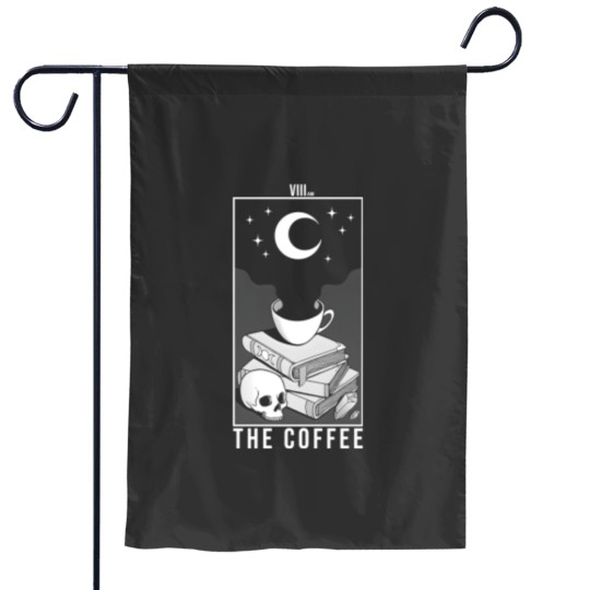 Discover The Coffee Racerback Garden Flags