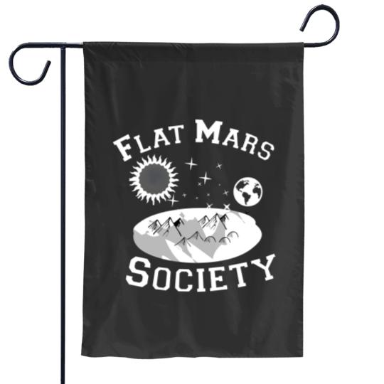 Discover Flat Mars Society - Flat Mars Society - Garden Flags