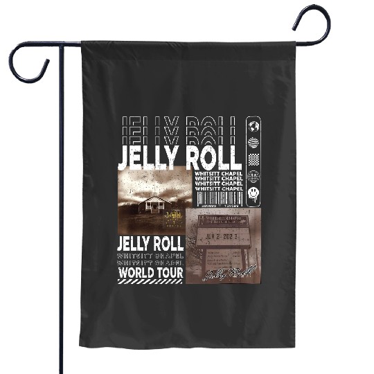 Discover Jelly Roll Music Garden Flags, 90s Y2K Merch Vintage Jelly Roll