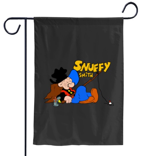 Discover Snuffy Smith Garden Flags