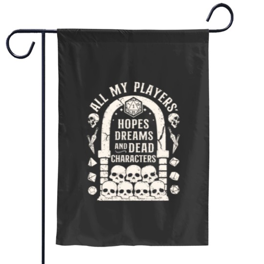 Discover Dungeon Master Garden Flags - D&D Gift