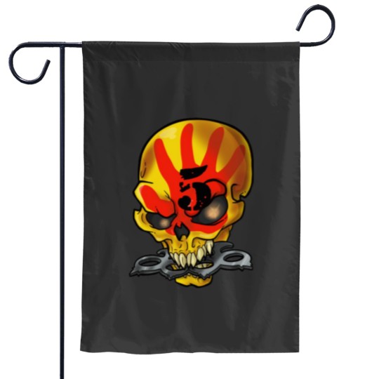 Discover Five Finger Death Punch Logo Garden Flags