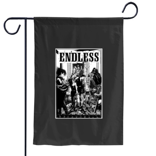 Discover The Sandman Endless Garden Flags, Dream of The Endless Garden Flags