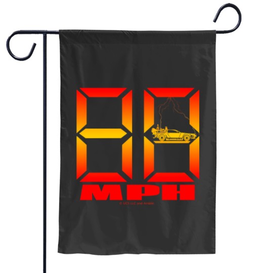 Discover 88 Mph Back to the Future, Back To The Future Garden Flags
