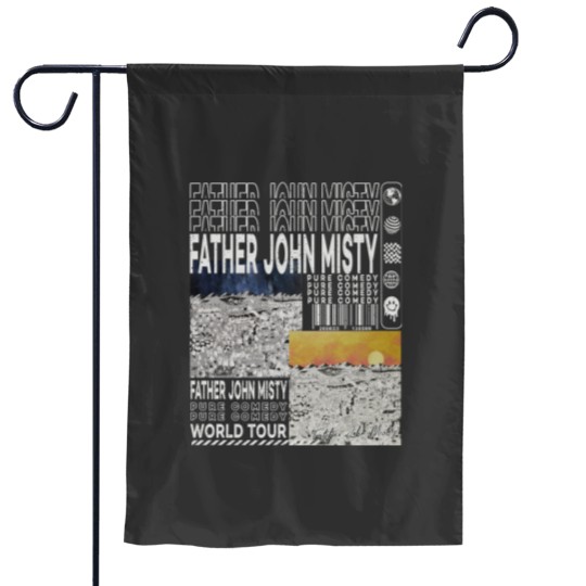 Discover Father John Mistyy Music Garden Flags, Vintage 90s World Tour 2023 Garden Flags