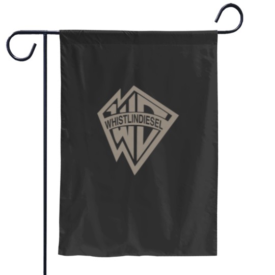 Discover Whistlin Diesel Merch Whistlindiesel Logo Premium Garden Flags
