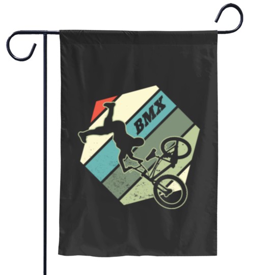 Discover Vintage BMX Garden Flags