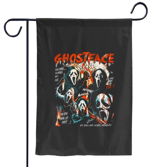Discover 2023 Scream VI Movie Poster Garden Flags, Scream 6 Movie Garden Flags