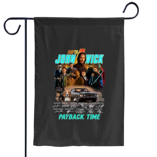 Discover John Wick 4 Garden Flags Tribute