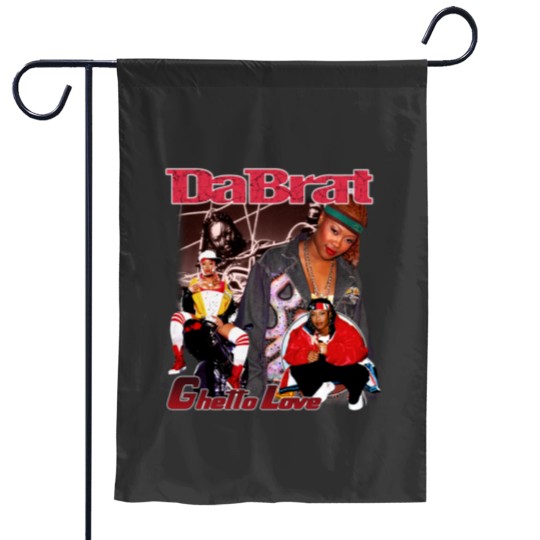 Discover Da Brat Hiphop Garden Flags