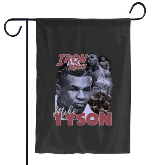 Discover Vintage Iron Mike Tyson Garden Flags