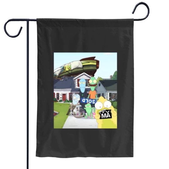 Discover Solar Opposites Garden Flags