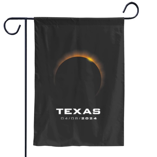 Discover Total Solar Eclipse 2024 Texas Garden Flags