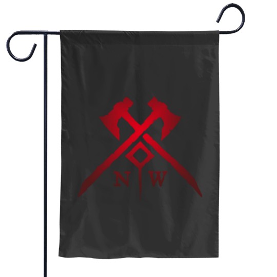 Discover New World - simple design Garden Flags