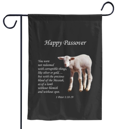 Discover Happy Passover - Lamb Garden Flags