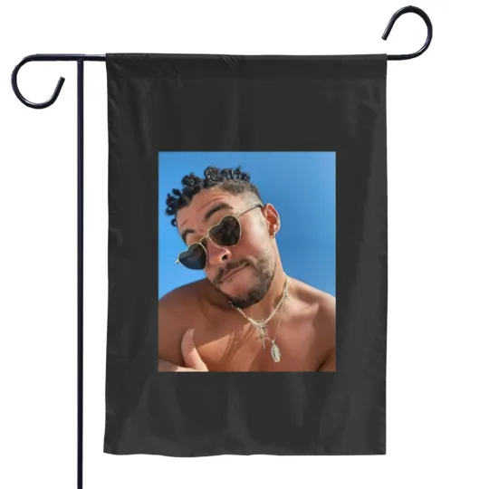 Discover Bad Bunny Garden Flags