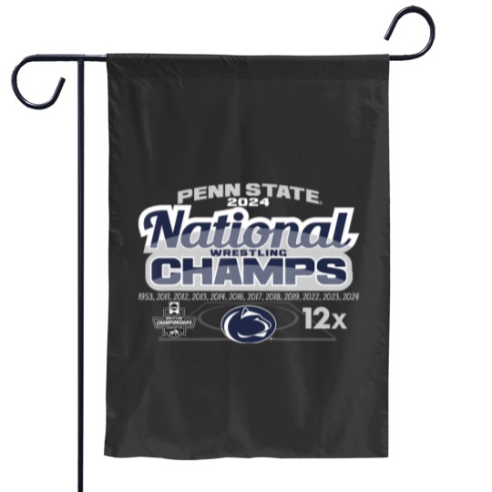 Discover penn state nittany lions national champs wrestling 2024 Garden Flags