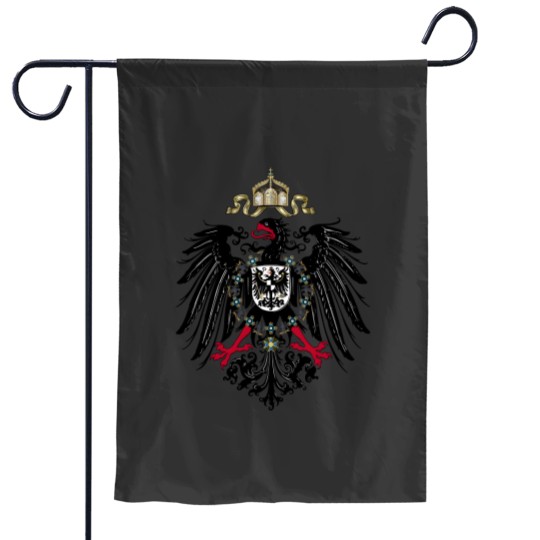 Discover Imperial Eagle of the German Empire Garden Flags