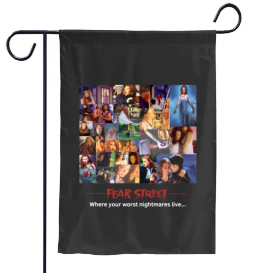 Discover Fear Street Cover Collage Garden Flags - Fear Street - Garden Flags