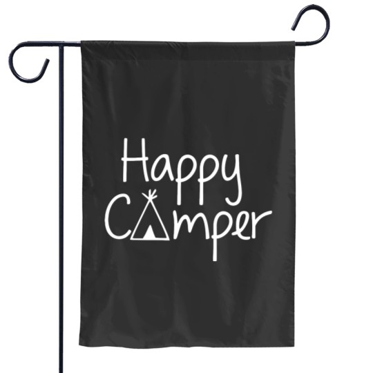 Discover Happy camper Garden Flags